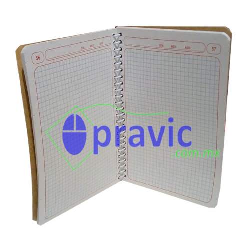 Cuaderno Profesional Con Espiral Foliado Caja Con Piezas Cuadernos